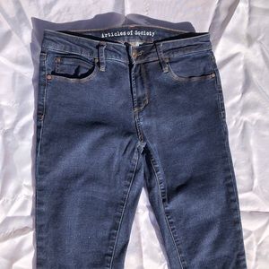 Mid-rise Articles of Society skinny jeans